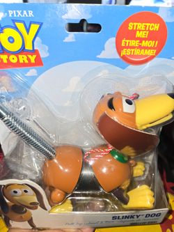 Disney Pixar Toy Story Slinky Dog Jr; Pull Toy Action Figure Collectible