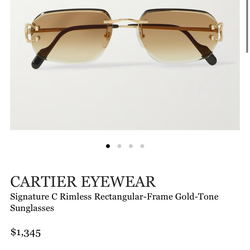 Cartier sunglasses
