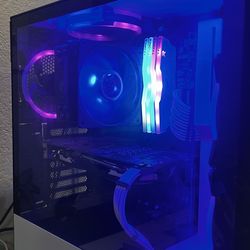 Custom Gaming PC - RX 580 8GB | 32GB RAM | Ryzen 5 | RGB White Build