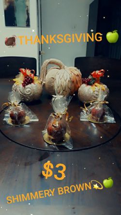 🦃CANDY APPLES🍎 🦃😋