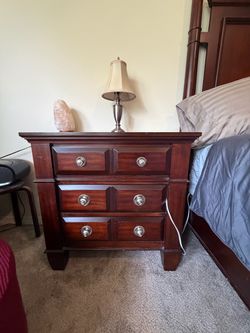Cherry Wood Bedroom Set