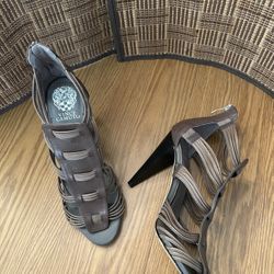 Vince Camuto Leather Strappy Sandals - Size 8.5