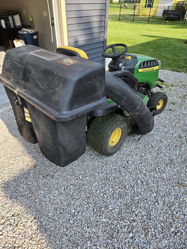 JOHN DEERE D100 SERIES BAGGER SYSTEM