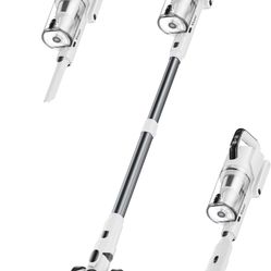 Cordless Vacuum Cleaner, 600W 50KPA 65Mins Runtime Fast Charging Vacuum Cleaner, Self-Standing LED Light Touch Screen Stick Vacuum for Home Light Weig