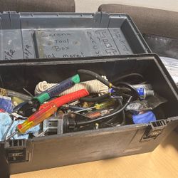 Mix Tool Box  Lots Of Different Tools 