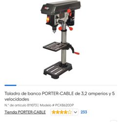 PORTER-CABLE 3.2 Amp 5 Speed ​​Bench Drill