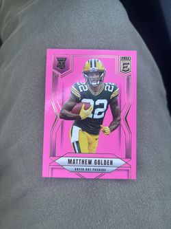 Matthew Golden + Jayden Daniel’s Donruss Elite Pink 
