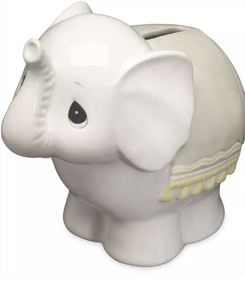 NEW Precious Moments 162426 Baby Elephant Bank Ceramic Figurine
