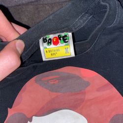 Size Medium Bathing Bape T Shirt