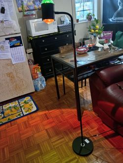Black Metal Floor Lamp