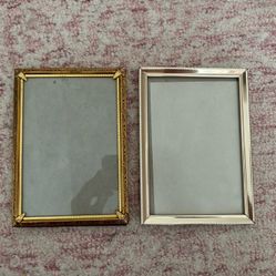 Metal Picture Frames - Set Of 2