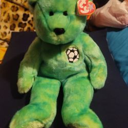 Ty Beanie Soccer Bears