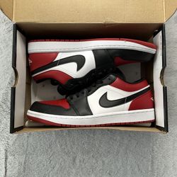 Jordan 1 low bred toe - size 10 Men’s - OG all - brand new