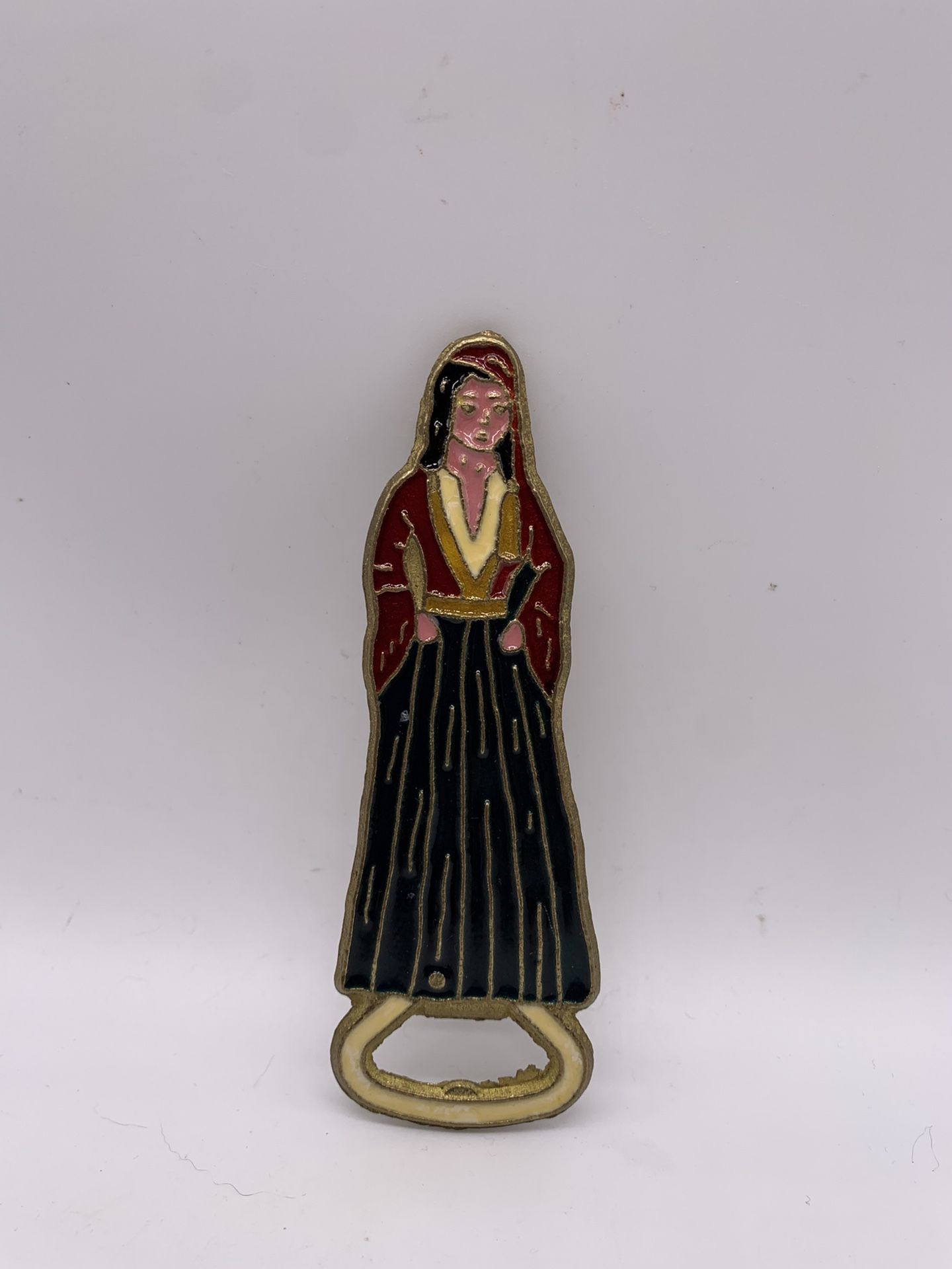 Vintage Smaltotex NA Bronze Bottle Opener