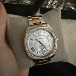 Michael Kors Two Tone Watch 