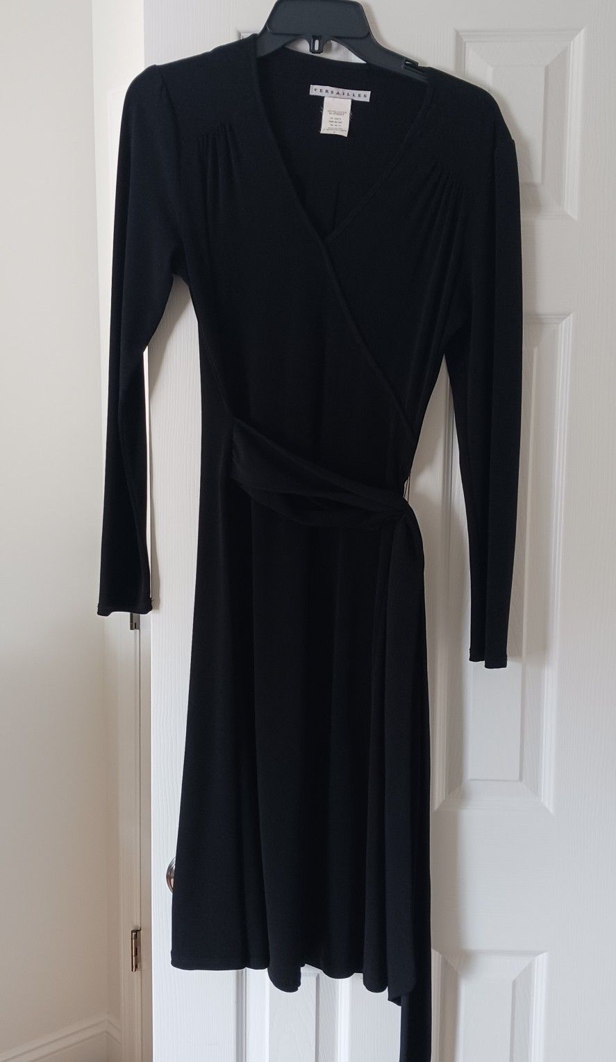 Size Small Black Wrap Dress