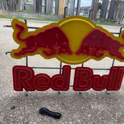 Red Bull Sign 