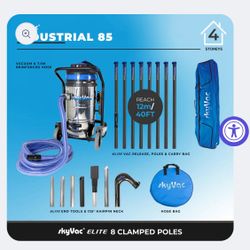 SkyVac 85 Elite Industrial Gutter Cleaning System — Brand New, Unopened