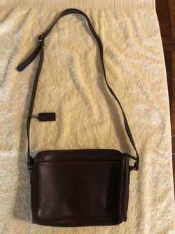 Vintage Coach Mahogany Carnival Bag