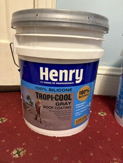 Henry Roofing Silicone Gray