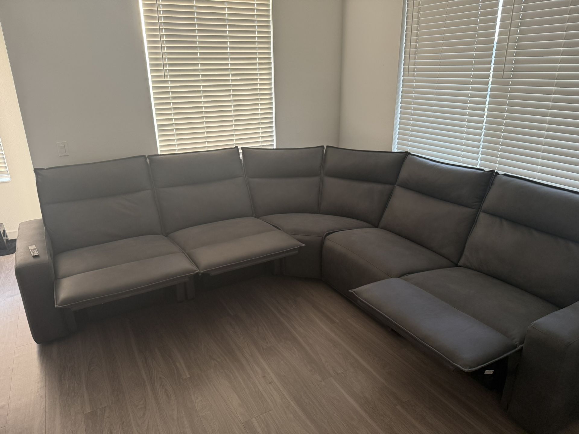 Charcoal Gray Sectional Sofa