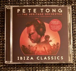 Pete Tong with The Heritage orchestra - Ibiza classics CD Like New Played Once