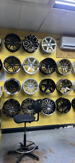 COMPACT CAR WHEELS AND TIRES $40 DOWN