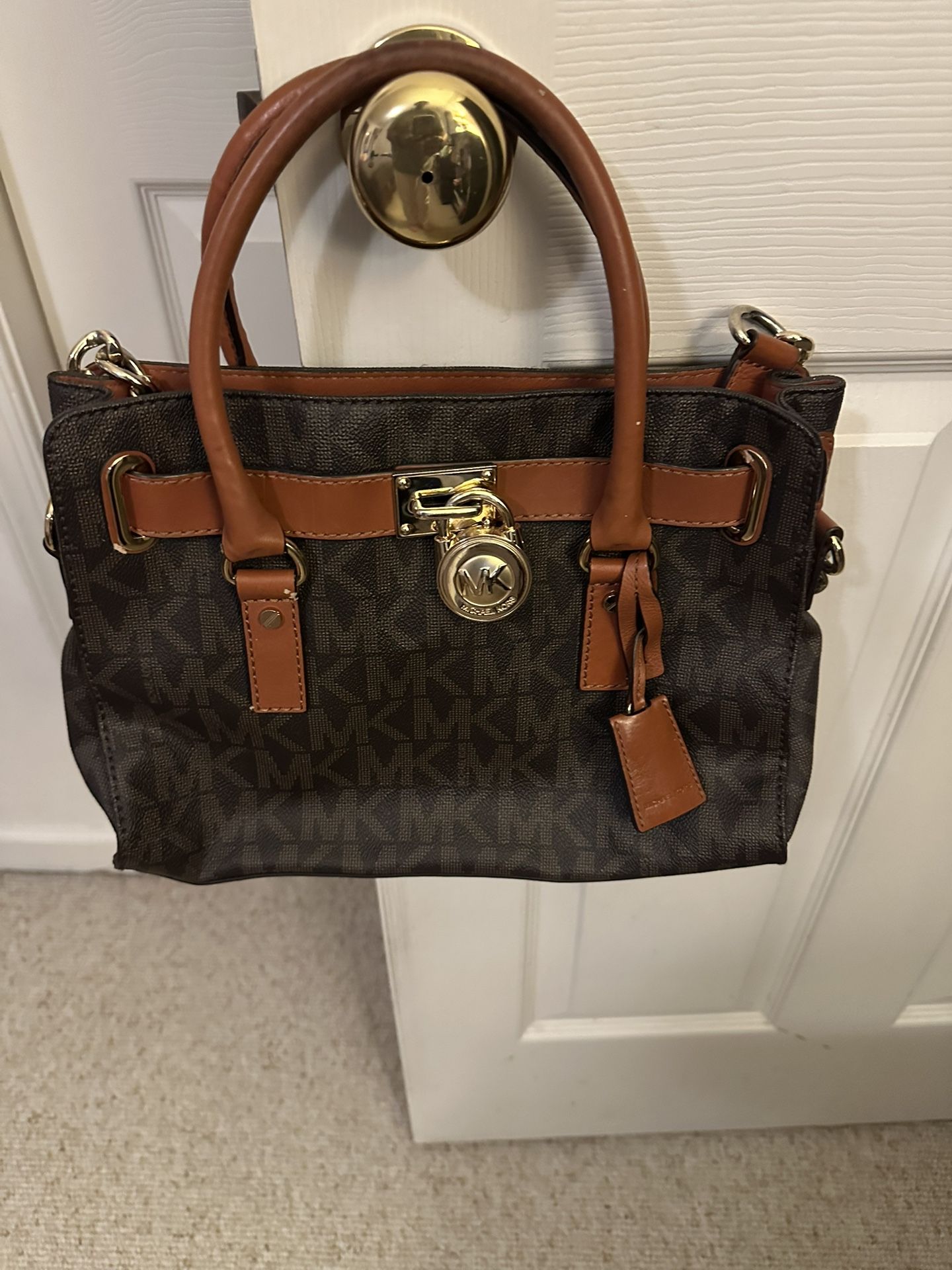 Michael Kors Signature Hamilton Bag