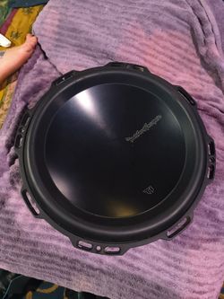 2 ROCKFORD FOSGATE 12" T Series 8-2 ohm switch