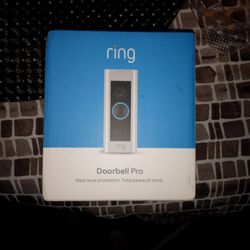 New Ring Door Bell Pro Out The Box.