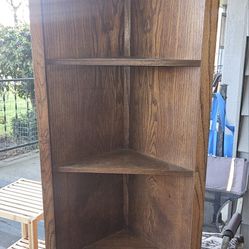 Corner Shelf --Solid Wood