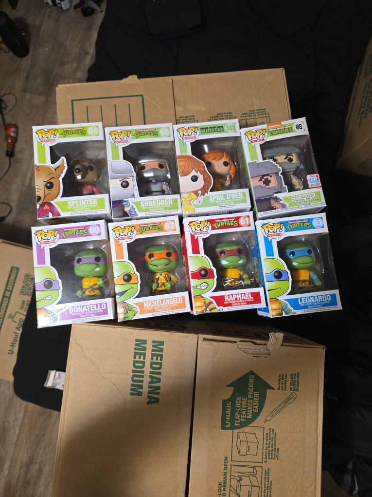 TMNT Funkos