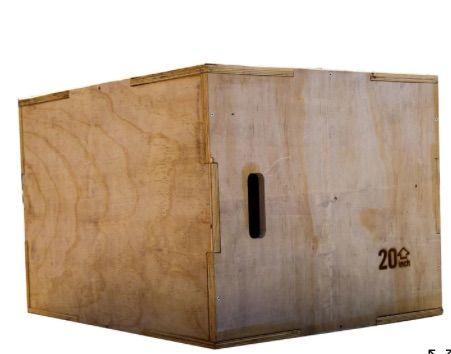 Wooden Plyo Box 3 in 1-IN BOX, SHIPPING AVAILABLE, GYM EQUIPMENT