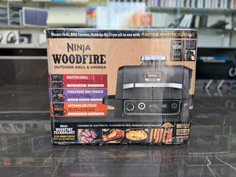 Ninja WoodFire Grill ((Take It Home In Payments/ llévatelo a casa en pagos) only $10 down