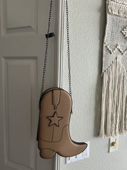 Leather Boot Purse (NEW)