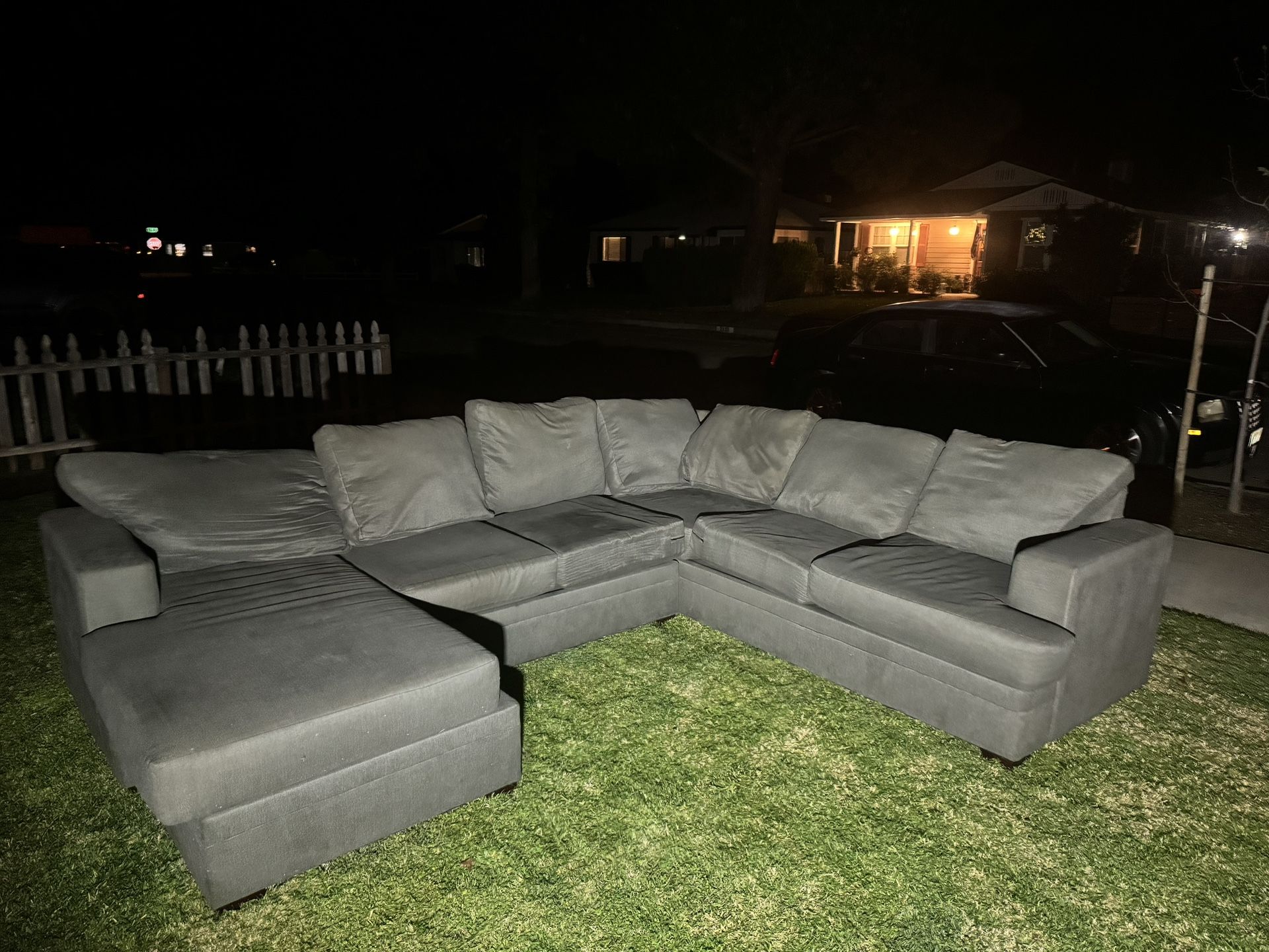 Sectional Couch (grey)