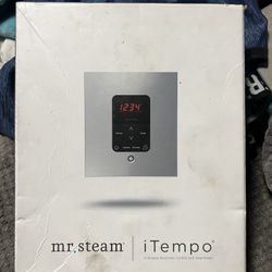 iTempo Plus Square Steam Shower Control in Brushed Bronze