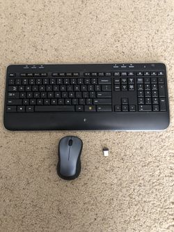 Logitech Wireless Keyboard and Mouse