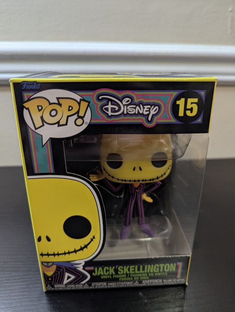 Disney Nightmare Before Christmas Funko Pop Jack Skellington #15 Lot Of 5