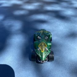 Swamp Buggy Green And Gold Mattel Hot Wheel