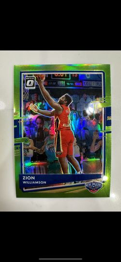 2020-21 Doruss Optic Zion Williamson LIME GREEN 034/149
