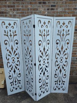 Beautiful wood brand new never used partition room dividers de Madera farmhouse decor