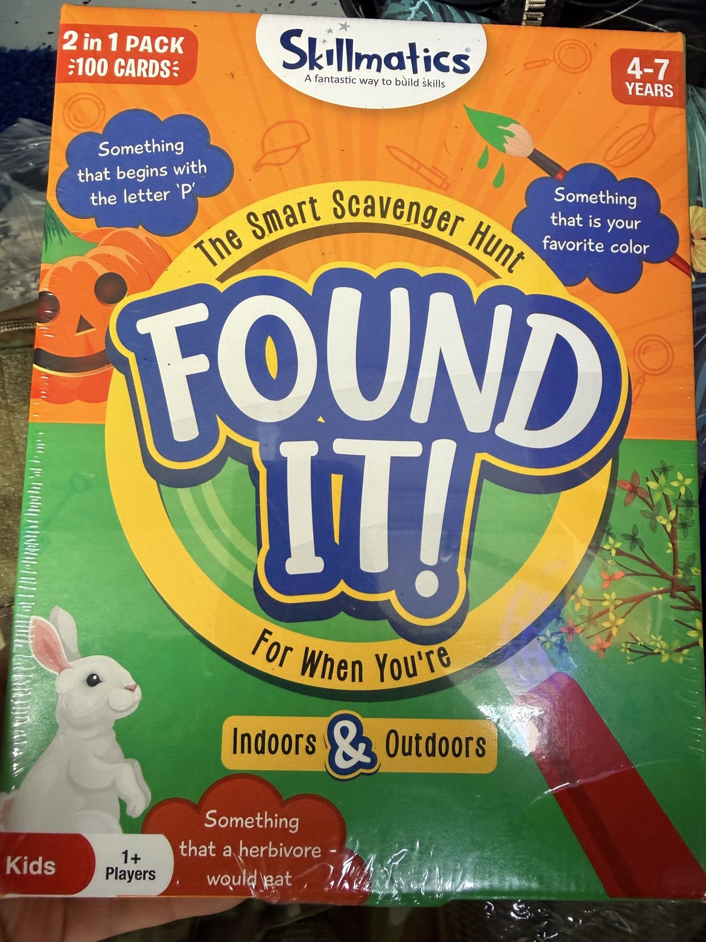 Scavenger Hunt For Kids Game