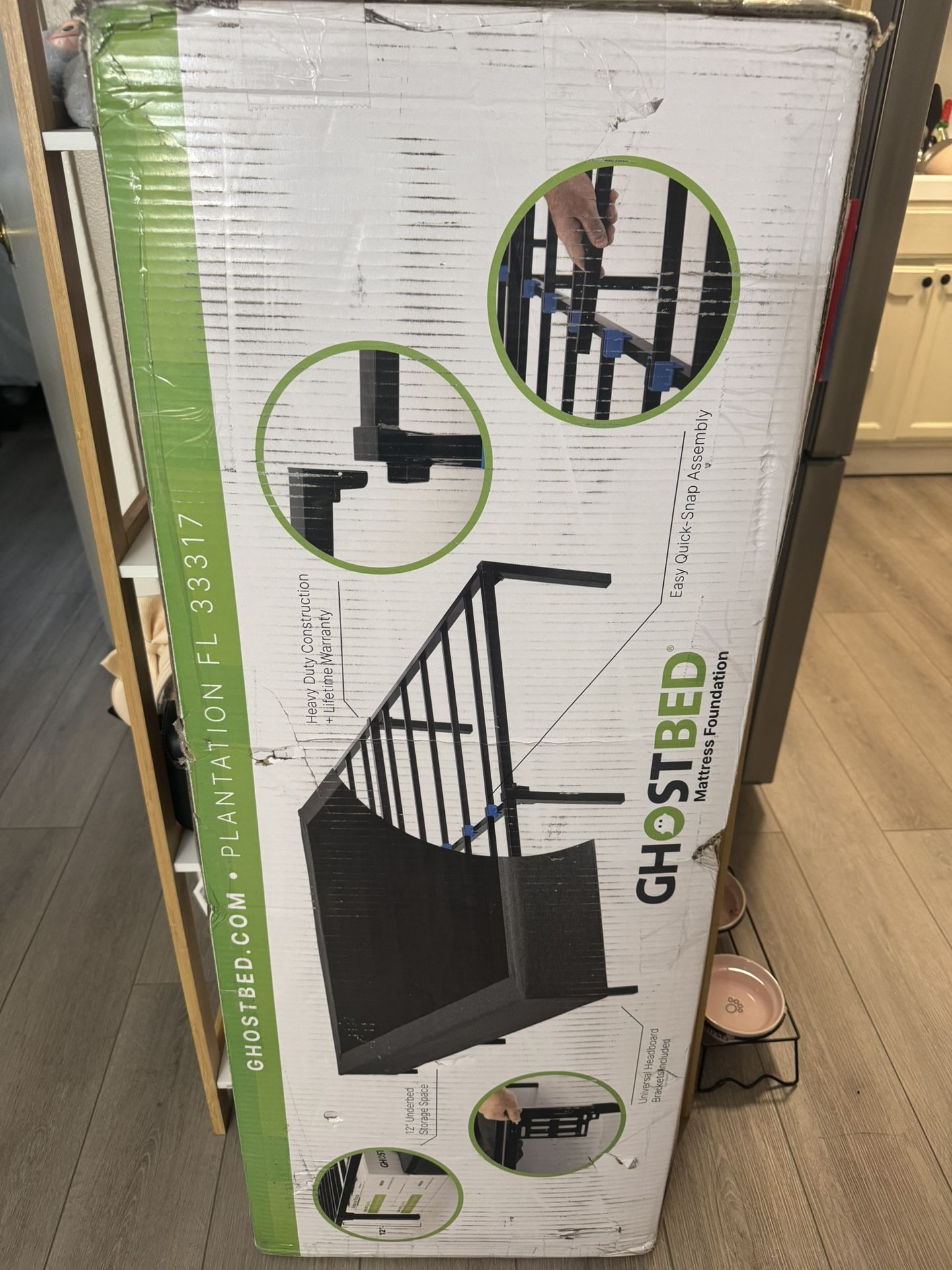 Brand New Ghostbed Metal Foundation/Box Spring