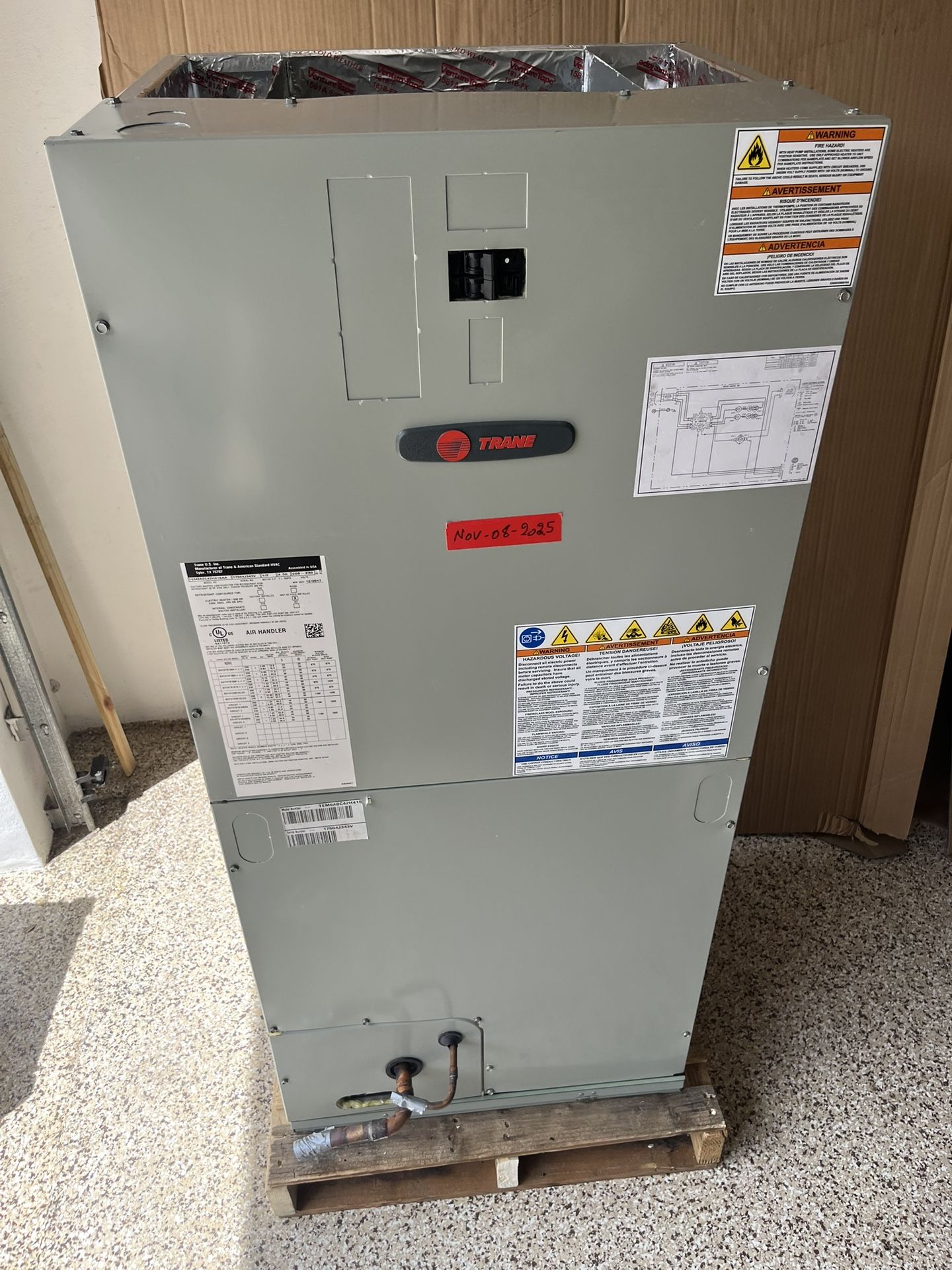 Central Ac Trane 3.5 Tons