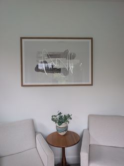 Wisdom II Abstract Ink Print Wall Decor
