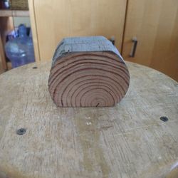 Semi-Circle Wooden Handmade Coasters 0009