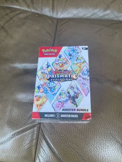 Prismatic evolutions booster bundle