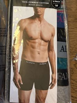 Alfani Boxer Briefs 4-Pack, Men's M
