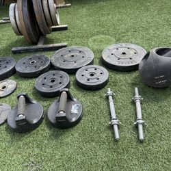 Assorted Weight Plates 